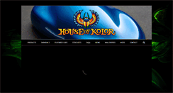 Desktop Screenshot of houseofkolor.com.au